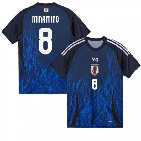 Camiseta de fútbol Japón Minamino 8 1ª equipación 2024-25 Camiseta de fútbol Japón Minamino 8 1ª equipación 2024-25